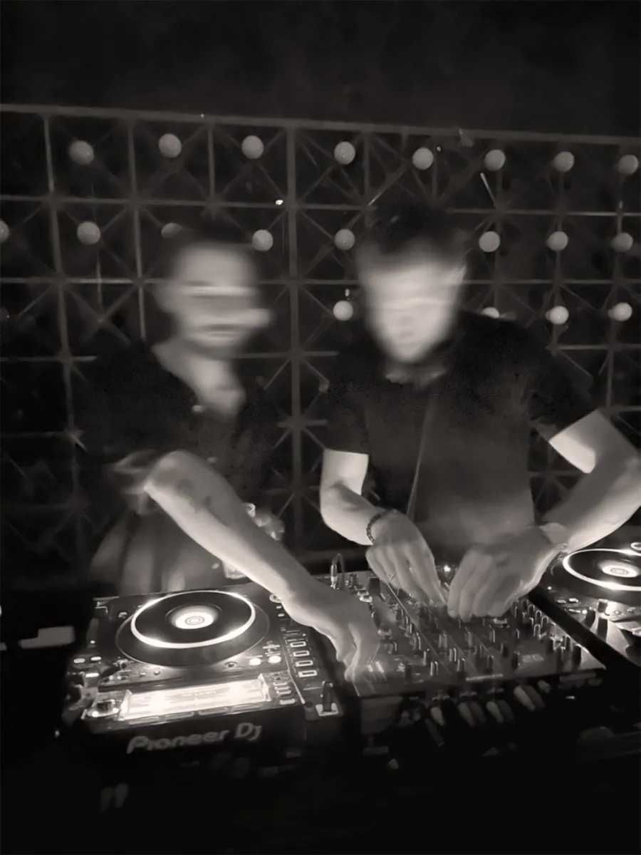 Doozy behind the decks